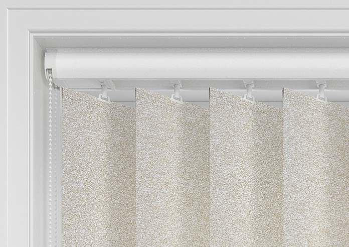 Shimmer (Blackout), Antique Brown - Vertical Blind - Image 12